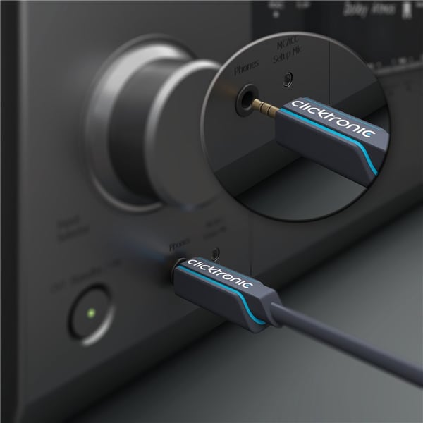 3,5 mm AUX-kabel, stereo
