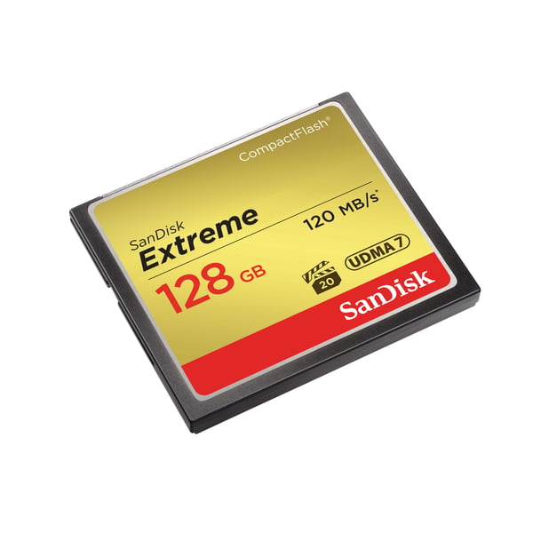 Minnekort CF Extreme 128GB 120MB/s UDMA7