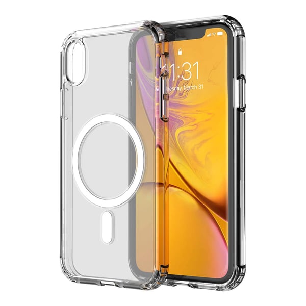 Mobildeksel, iPhone X/XS MagSafe-kompatibel Akryl gjennomsiktig