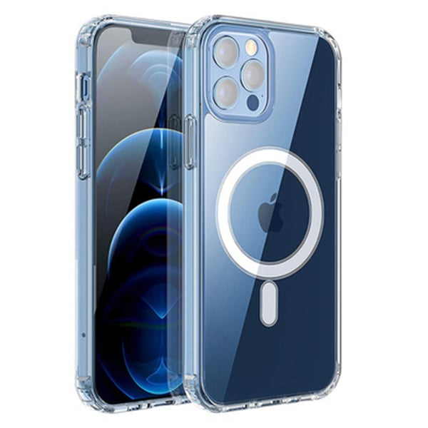iPhone 11 Pro Max mobilcover til MagSafe oplader Gennemsigtig