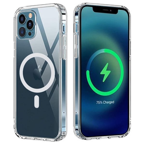 iPhone 11 Pro Max mobilcover til MagSafe oplader Gennemsigtig