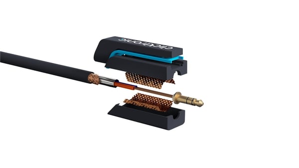 3,5 mm AUX til Cinch stereokabel