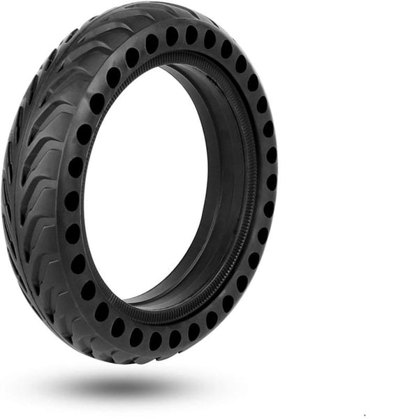 8,5 tommer honeycomb solid dæk kompatibelt med Xiaomi M365 el-løbehjul - punkteringssikker og stødabsorberende 2-pack