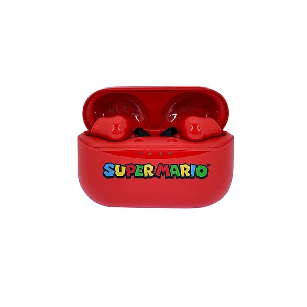 Høretelefoner In-Ear TWS Super Mario Rød