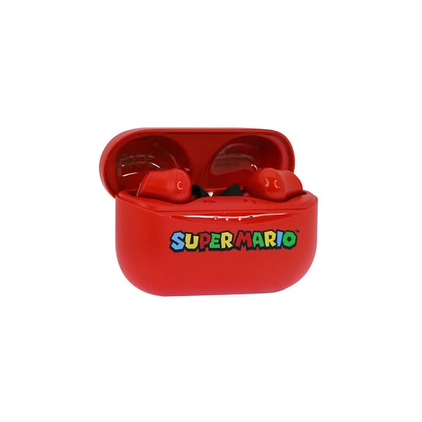 Høretelefoner In-Ear TWS Super Mario Rød