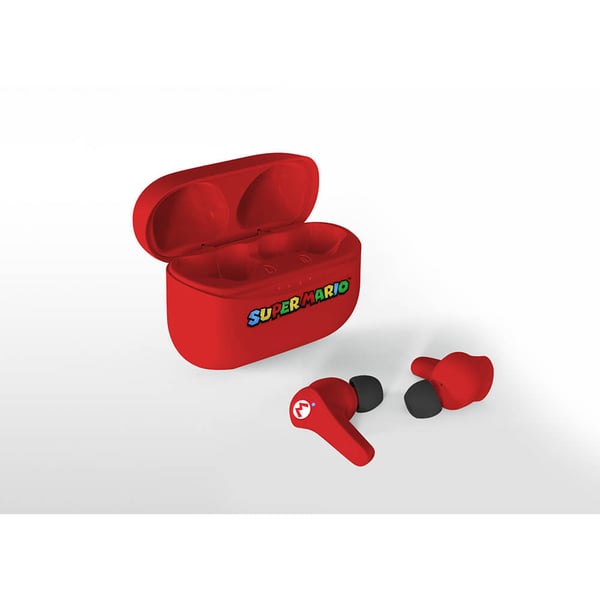 Høretelefoner In-Ear TWS Super Mario Rød