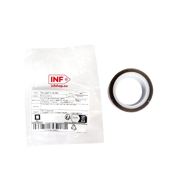 Teflontejp Brun 19 mm / 5 m