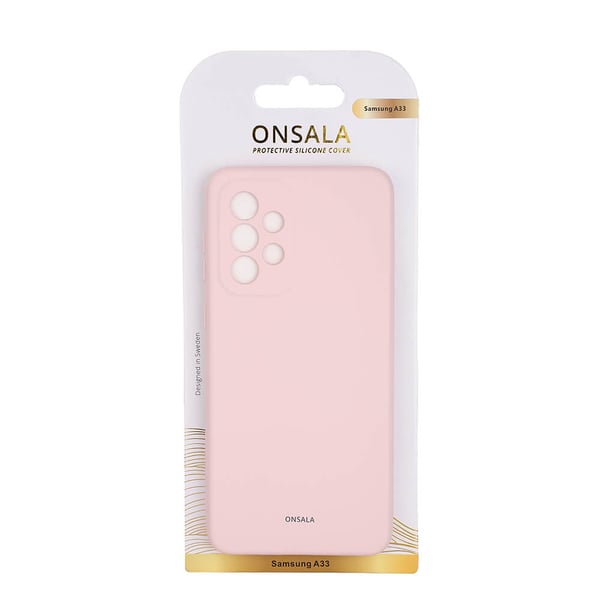 Mobilcover Silikone Chalk Pink - Samsung A33