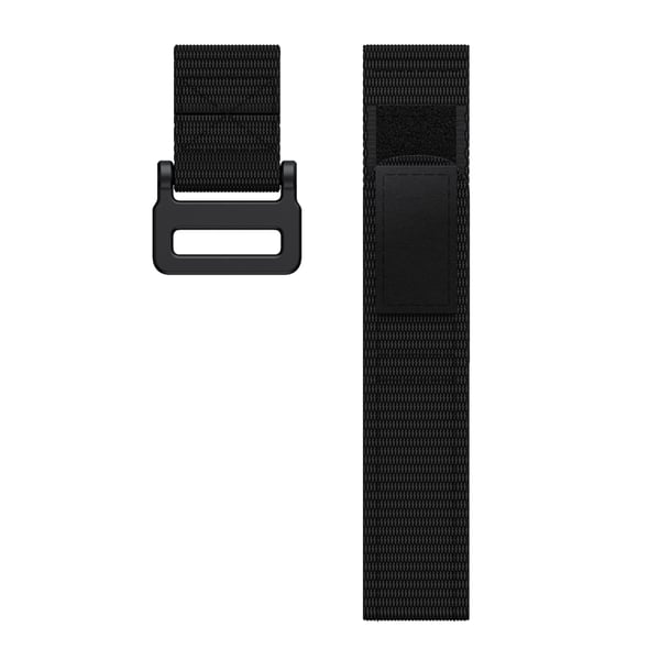 Urrem 22 mm til Garmin Fenix 5/6/7 Forerunner Approach Nylon Black