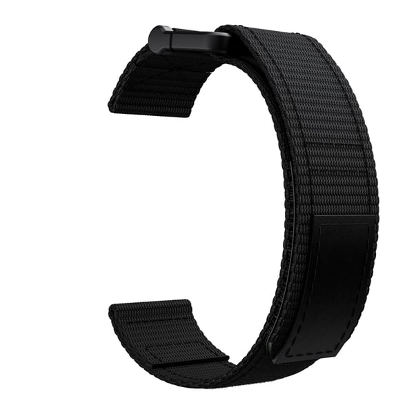 Garmin Fenix 6X/5X/3/3 HR rannekoru 26 mm nailonia Black