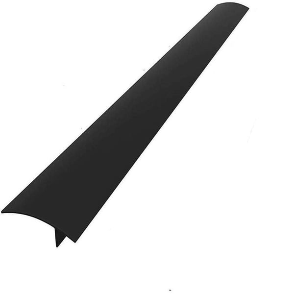List som holder rent mellom komfyr og skap 61,5 cm, sort 2-pack