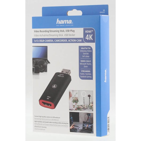 Capture Card USB HDMI 4K to 1080P USB-C adapter