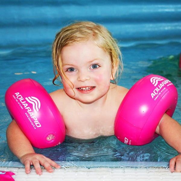 Aquaring-rannekkeet -30 kg Vaaleanpunainen