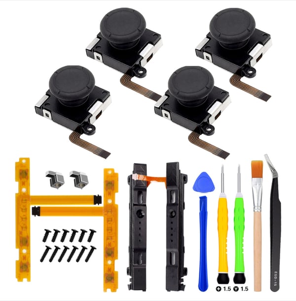 Reservedels reparationssæt til Nintendo Switch/Lite 28parts