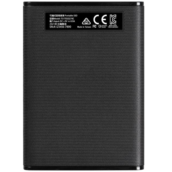 Bærbar SSD ESD270C USB-C 1TB (R520/W460)