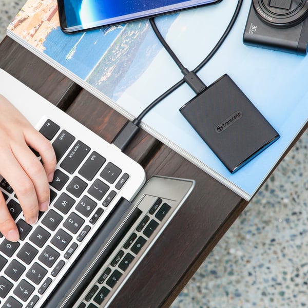 Bærbar SSD ESD270C USB-C 1TB (R520/W460)