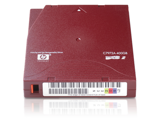 HPE C7972A Backup-lagringsmedie Tomt databånd 200 GB LTO 1,26 cm