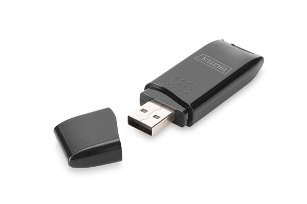 Miniatyrbild 1 av 4: Digitus DA-70310-3 kortläsare USB 2.0 Svart