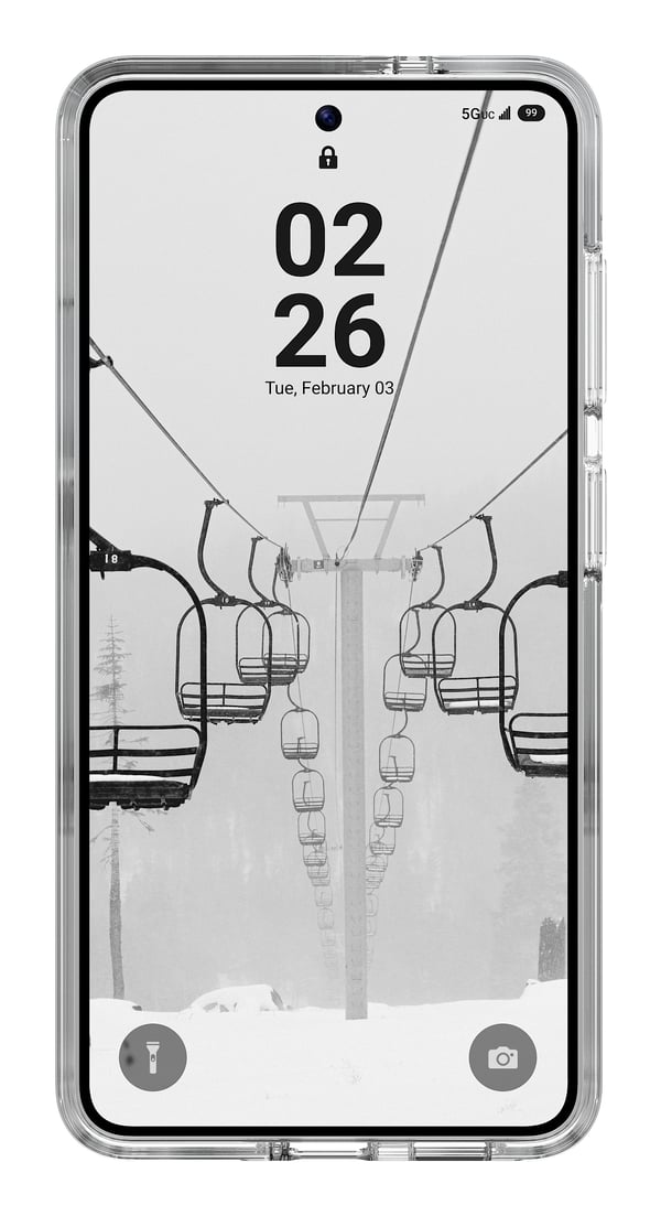 Urban Armor Gear Scout mobiltelefon etui 16 cm (6.3") Cover Transparent, Hvid