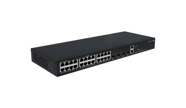 Miniatyrbild 4 av 4: HPE CW 2150 24p 10M/100M/1G 4p SFP+ 1G/10G hanterad Gigabit Ethernet (10/100/1000) Svart