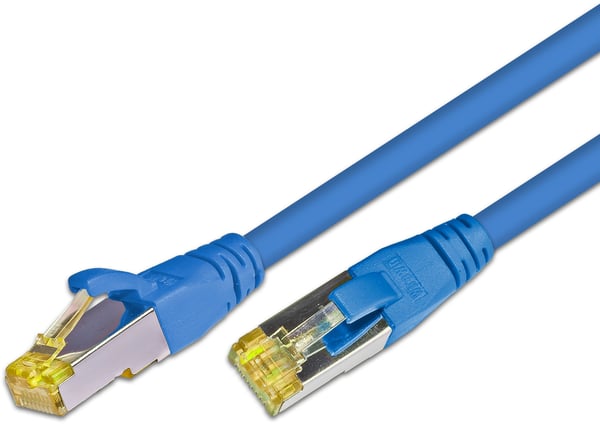 Wirewin PKW-PIMF-KAT6A verkkokaapeli sininen 1 m Cat6a S/FTP (S-STP) (PKW-PIMF-KAT6A 1.0 BL)