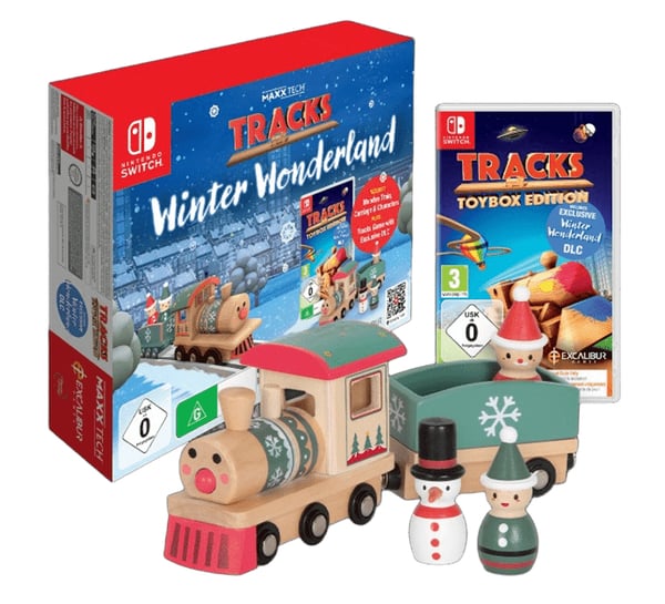 Miniatyrbillede 1 af 4: Maxx Tech MXT-TRACKS-XMAS-SW Forenklet kinesisk, Tysk, Engelsk, Spansk, Fransk, Italiensk, Japansk, Russisk Nintendo Switch
