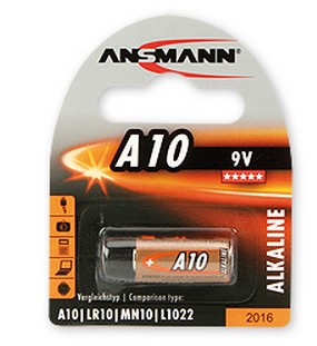 Ansmann A 10 Kertakäyttöinen akku 9V Alkali