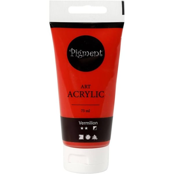 Creativ Company 35145 akryyliväri 75 ml Punainen Tuubi