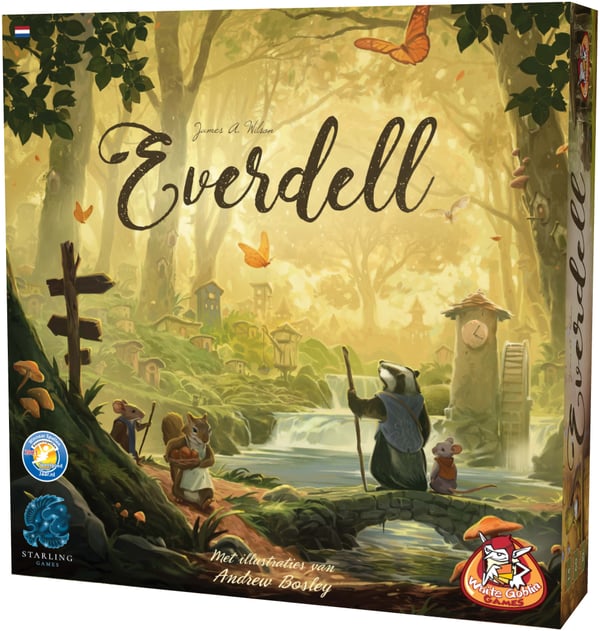 White Goblin Games Everdell Brætspil Flisebaseret