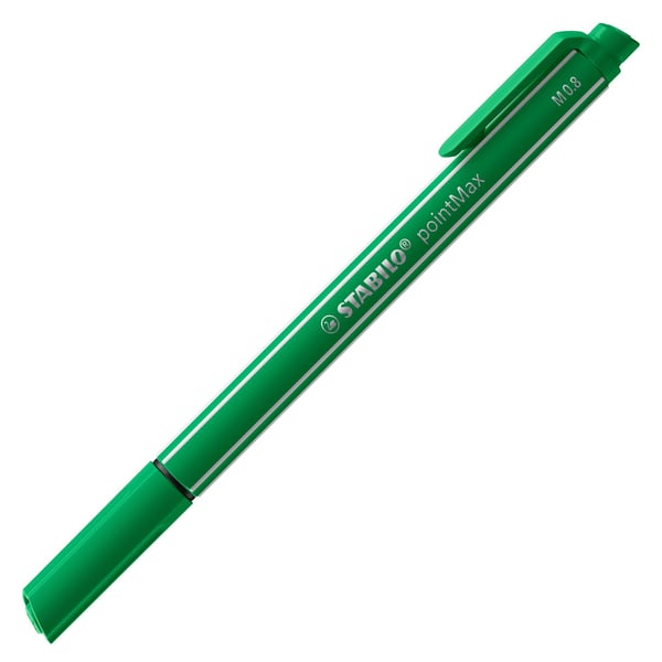 Miniatyrbillede 1 af 8: STABILO pointMax fineliner Mellem Grøn 1 stk