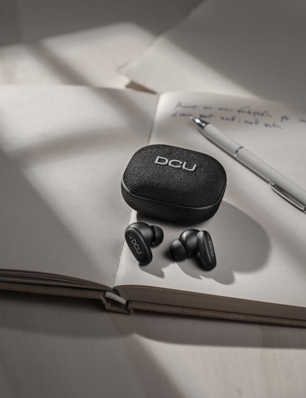 Pikkukuva 2 / 9: DCU Advance Tecnologic 34152090 kuulokkeet ja kuulokemikrofoni Langaton In-ear Puhelut/Musiikki/Urheilu/Päivittäinen USB Type-C Bluetooth Musta
