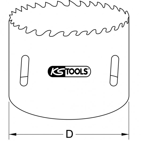 KS Tools 129.5067 hulsav 1 stk