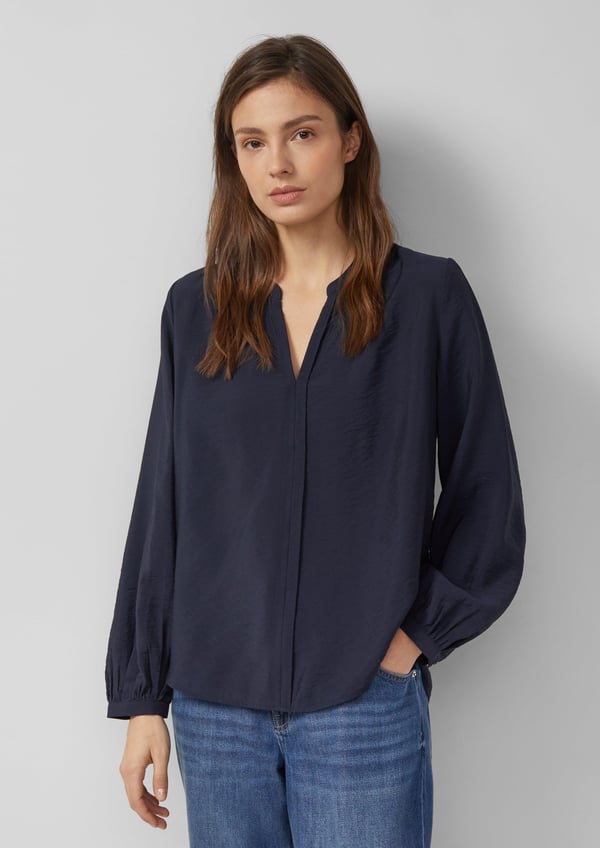 s.Oliver 2174587.5959.32 skjorte & top Bluse Langærmet Viskose