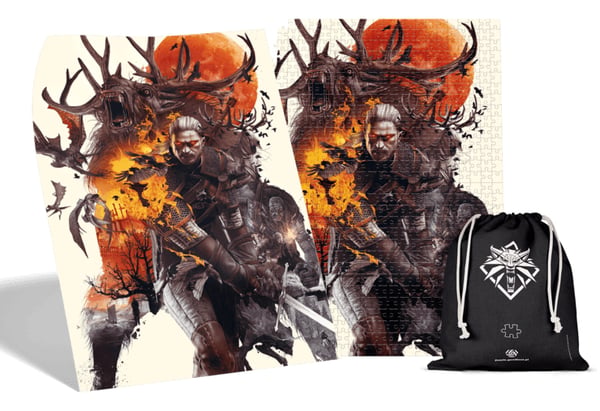 Good Loot The Witcher: Monsters Puslespil 1000 stk Videospil