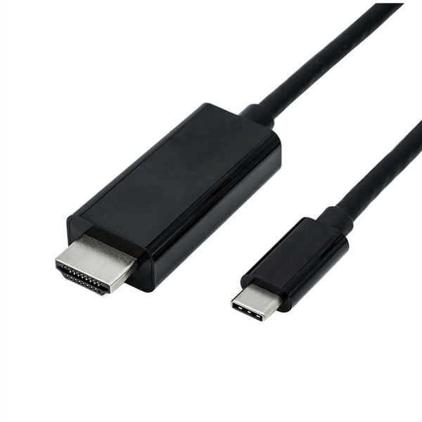 ROLINE 11045843 5 m USB Type-C HDMI Type A (Standard) Sort