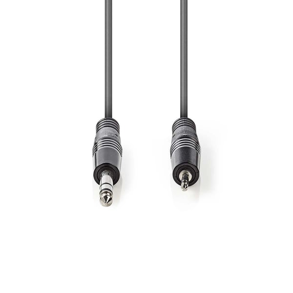 Miniatyrbillede 2 af 3: Nedis COTH23205GY30 lydkabel 3 m 6.35mm 3.5mm Grå