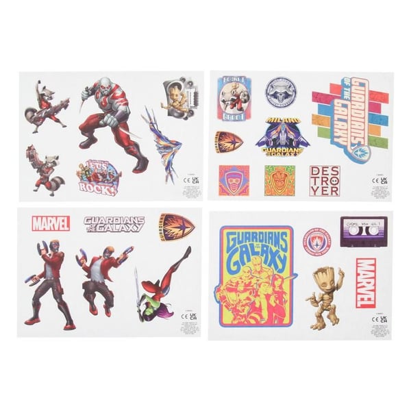 Paladone Guardians of the Galaxy Gadget Decals koristetarra Vinyyli Monivärinen Irroitettava 25 kpl