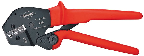 Knipex 97 52 09 kabelklipper Krympeværktøj Sort, Rød