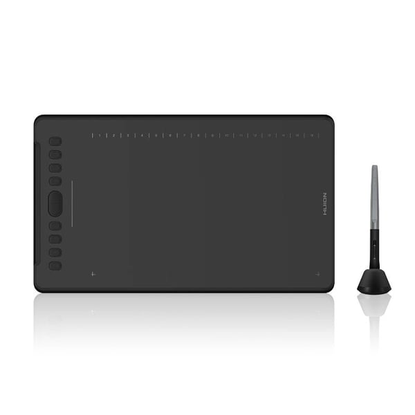 Miniatyrbillede 1 af 4: HUION H1161 tegneplade Sort 5080 lpi 279,4 x 174,6 mm USB