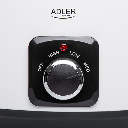 Pikkukuva 8 / 11: Adler AD 6413W hidas liesi keittiötyökalu 5,8 L 290 W Valkoinen, Musta