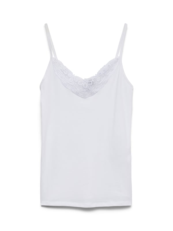Vero Moda 5714506821469 skjorta och topp Ärmlös tröja Ärmlös Bomull, Elastan