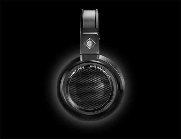 Miniatyrbillede 5 af 9: Neumann NDH 30 Black Edition Hovedtelefoner Ledningsført Headset Scene/studie Sort
