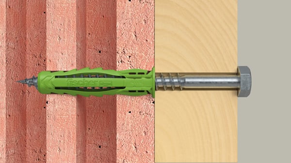 Fischer 567812 skrueanker og vægudtag 20 stk Udvidelsesanker 60 mm
