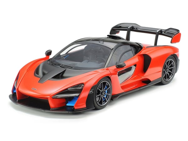 Pikkukuva 1 / 12: Tamiya Mclaren Senna radio-ohjattava (RC) malli Urheiluauto Sähkömoottori 1:24