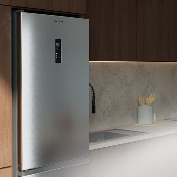 Cecotec A01_EU01_109114 jääkaappipakastin Vapaasti seisova 409 L Ruostumaton teräs