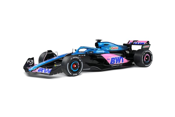 Miniatyrbillede 1 af 8: Solido Alpine A523 Sportsbil model Formonterede 1:18