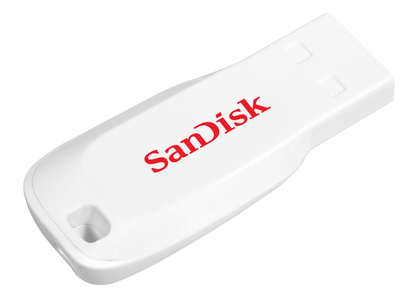SanDisk Cruzer Blade USB-sticka 16 GB USB Type-A 2.0 Vit