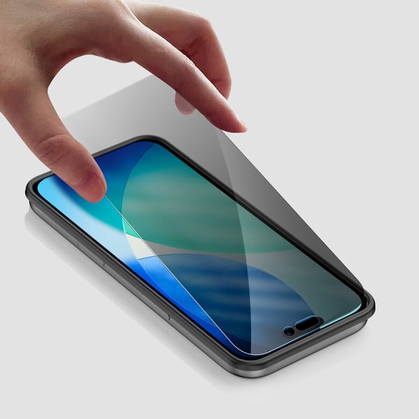 4smarts Second Glass Privacy med monteringsramme til Apple iPhone 17 Pro (4S541574)