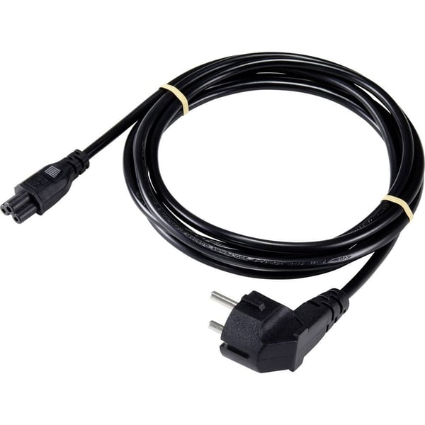 Conrad SY-5178374 el-ledning Sort 5 m CEE7/4 IEC C5