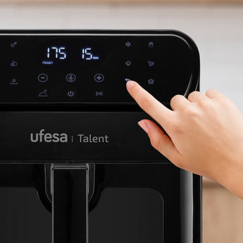 Ufesa Talent Enkelt 6,5 L 900 W Varmluftsteger Sort